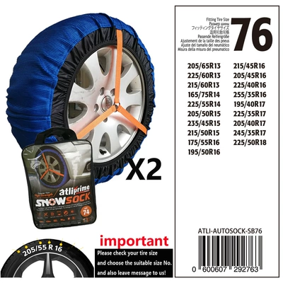 [In Stock Li FA]: Tire snow chain - sb76