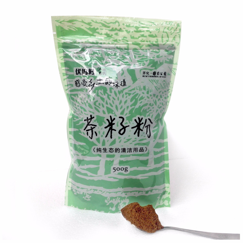 Camellia dried tea seed powder pressed tea seed cake cleaning powder origin direct supply hair care shop natural traditional Chinese medicine raw material Tea bran powder