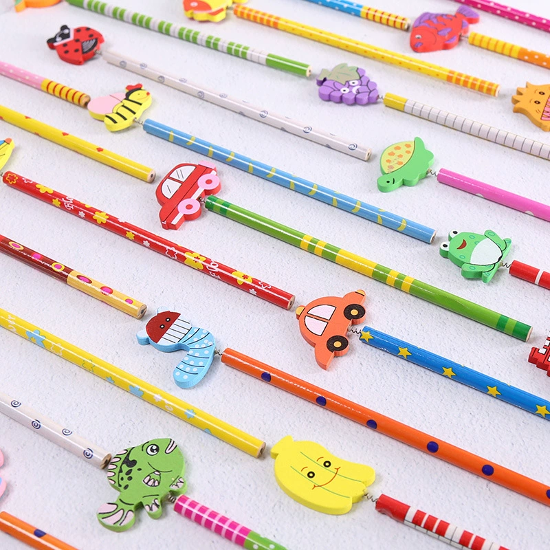 Ge канцелярские товары мультфильм животных планшет деревянный карандаш Южная Корея творческие учебные принадлежности приз насекомое HB карандаш