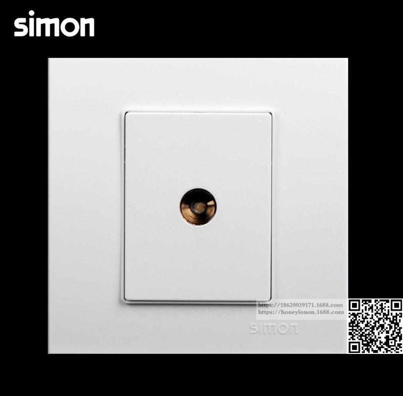 simon/西蒙 V5系列 电视插座(雅白)V59111A-30
