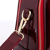 Small bag, purse, red one-shoulder bag, 2020, genuine leather