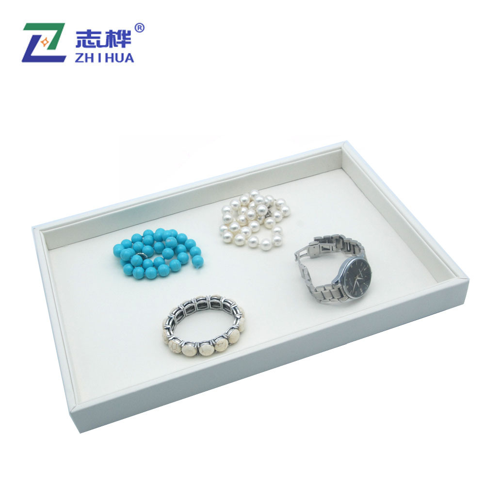 首饰盒 pu皮质收纳盒珠宝饰品选货盘小物件整理盒子 厂家现货