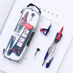 Maped Three-Piece Smart Compass Set, Compass, Pencil + 2.0 Lead Refills, Model: 196100
