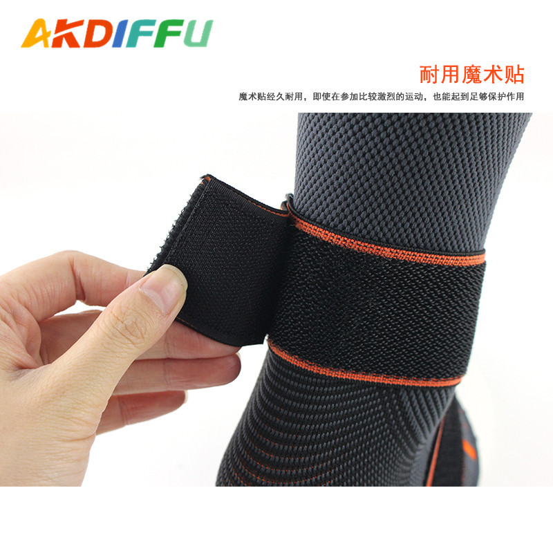 Fábrica al por mayor equipo de protección deportiva protección del pie deportes protección del tobillo correa de presión protección del tobillo cesta del pie Voleibol de punto protección del tobillo