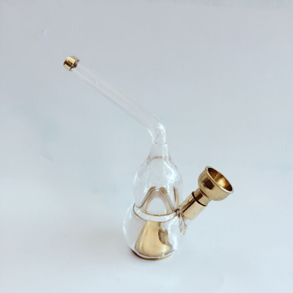 精品黄铜益寿葫芦218-1水烟壶水烟斗 水烟袋 磁化过滤 两用型批发