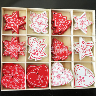 DIY�Ʒ ľ�|�}�Q�YƷ���� ѩ������ �����ľƬ���Q �����