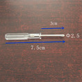 透明手柄2.5/水晶3.0/黑柄3.0/加长3.0/明苯透明蓝1.5十字螺丝刀