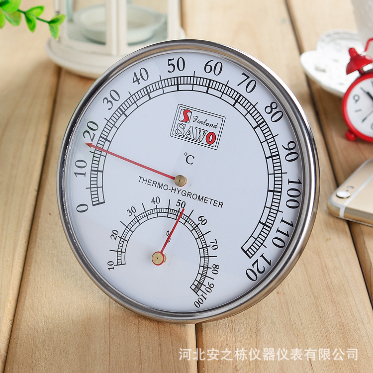 厂家直销温湿表 高温温度计汗蒸房桑拿房浴室温泉用室内干湿