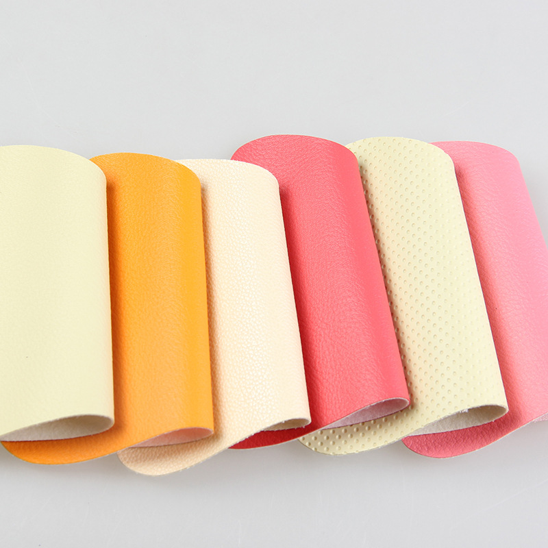 厂家制造PVC人造革面料 汽车坐垫箱包装饰布料 皮革