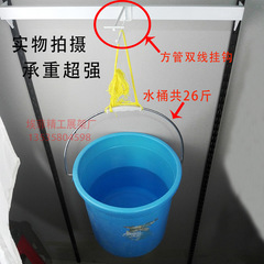 方管掛鈎雙線白色黑色烤漆超市貨架卡15MM方管雙線掛鈎銀色零食鈎