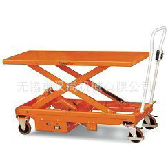 长期供应 移动式电动平台车 承接制作各种塑铝液压平台车