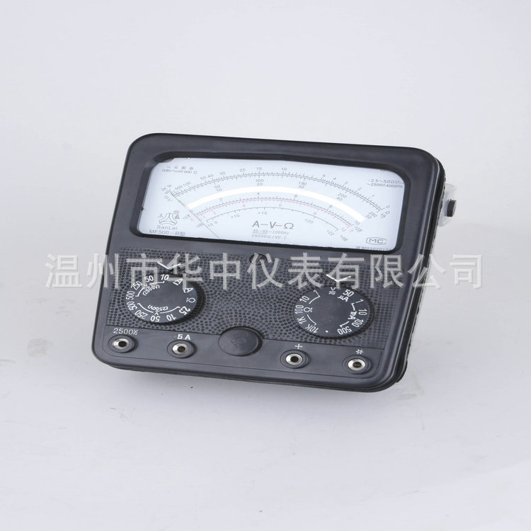 15011(MF500-B) 学生多用电表,指针万用表，高精度便携式电工仪表