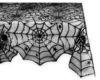 Halloween suit ghost festival lace spider web fireplace label furnace tissue round tablecloth table flag curtain lampshade combination