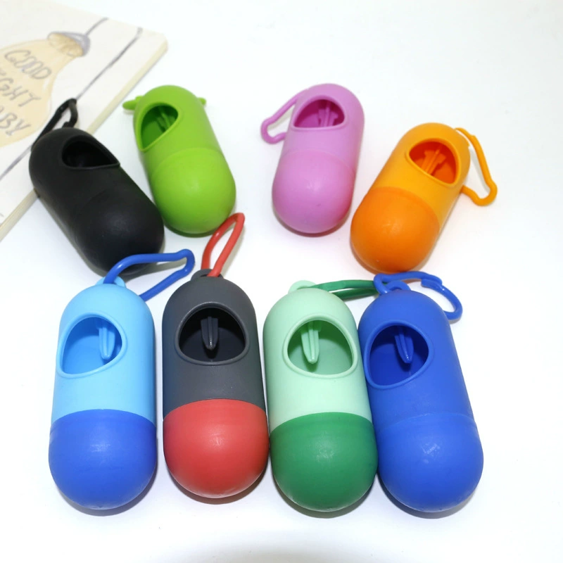 Pet таблетки диспенсер Pet таблетки мусор Box Pet пуля типа мусор Box мешок