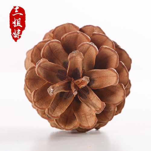 One kilogram of pine cones Christmas pendants handmade diy raw materials pine cone ball decorations manufacturers wholesale
