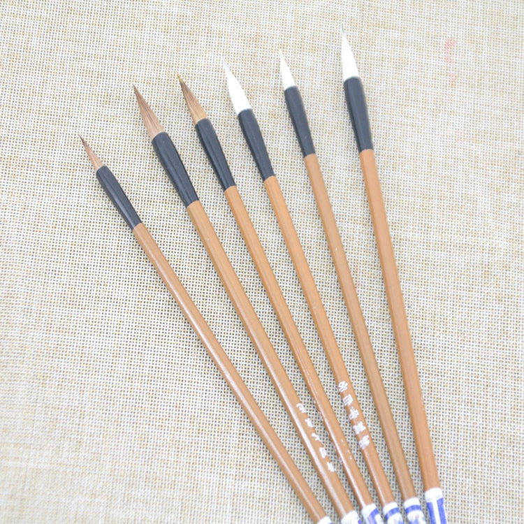 Calligraphy brush set for students: cheap brush pen, four treasures of the study, white cloud wolf hair, wholesale, beginner