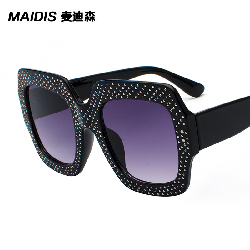 Jeter 211 European and American big frame square sunglasses your sex…