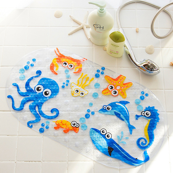 Deep Sea Fish Bathroom Anti -Slide Cushion bathroom Shower Shower…