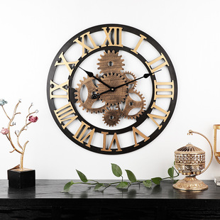 ��ʽ����58cm�o�����R MDFľ�|�����_�R���R�͏d�k�����R��clock