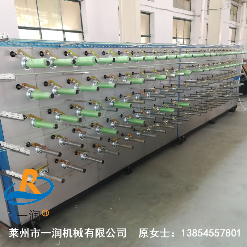 防晒遮阳网绿色盖土防尘扁丝拔丝机 塑料拉丝机生产线