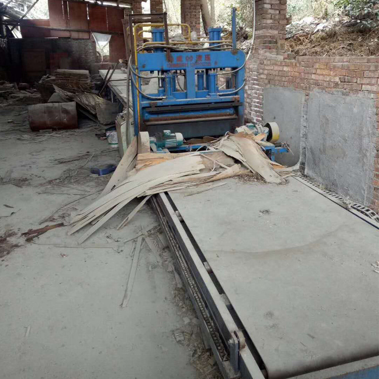 排板铺装机【金鼎出售】华成3x6尺12米二手建筑木模板铺板流水线