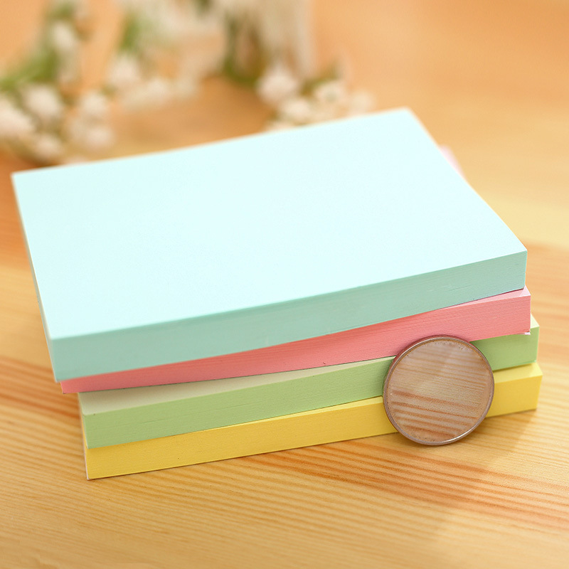 Deli Note Paper 7156 Note Paper 100 Small Book Notice Paper Message Book Handy Paper Pepsi Sticky Notes