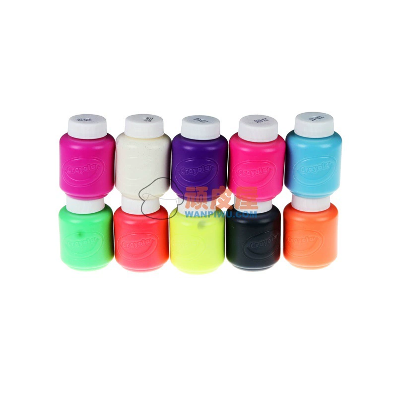 Crayola Erle 6 цветов 10-цветных детских красок 54-1205 54-1204