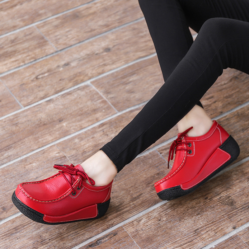 sneaker women's 2021 spring and summer new women's shoes Korean fashion breathable leather casual shoes hollow bean shoes women's sneaker women's 2021 spring and summer new women's shoes Korean fashion breathable leather casual shoes hollow bean shoes women's