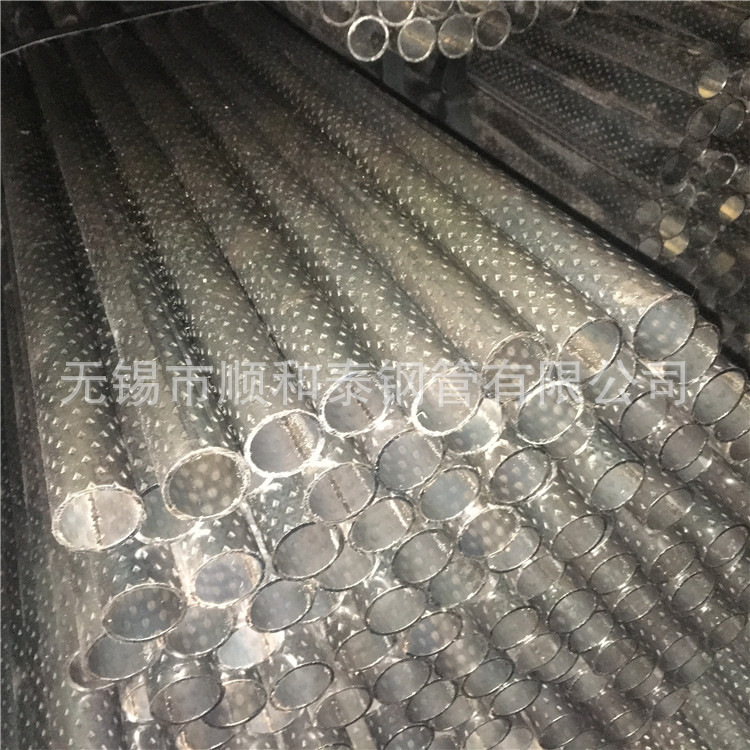 供应地铁 公交扶手花纹管 38*2.5双面压花菱形花纹管 现货