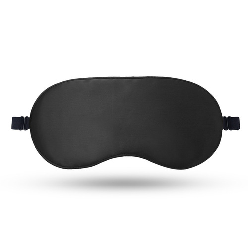 Double-sided simulated silk mulberry silk eye mask, blackout sleep eye mask, lunch break eye mask with logo embroidery wholesale