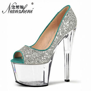 17cm���߸�Ь������W��OLˮ����Ь�����¿��~���ˮ̨�\��ŮЬ��