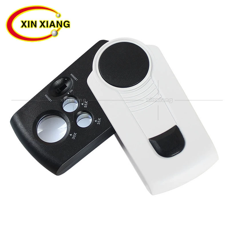 Оптовая Продажа с фабрики ручная Складная лупа с 3 светодиодными лампами портативный мощный бисер 3 детектора нескольких валют