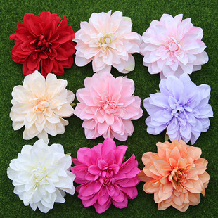 QT1-5 diameter 14cm9 color high-end simulation Dali flower head wedding decoration home placement manufacturer wholesale