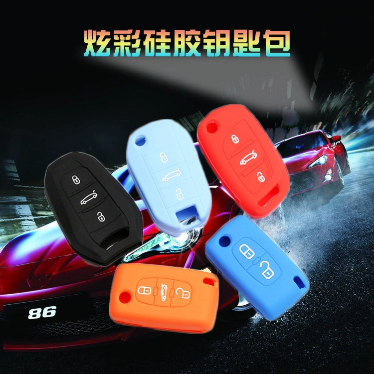 Чехол для автомобильного ключа Dongfeng Citroen Новый Elysee C3-XR новый специальный силиконовый чехол для ключей C5C4LC6