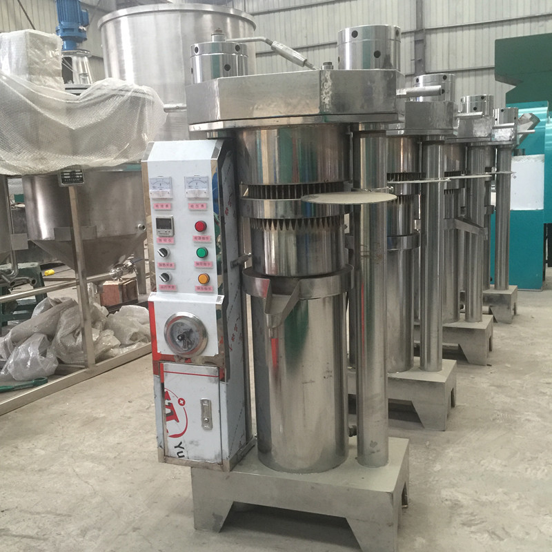 批发180液压榨油机产量高商用新型榨油机全自动液压香油机