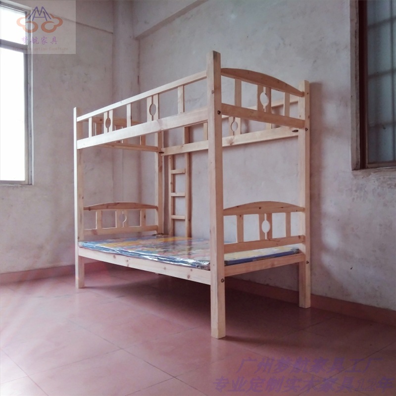 新款实木儿童床上下床高低床母子床上下双层成人子母床定至厂家
