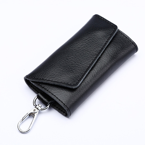 Genuine cowhide car key case manufacturer wholesale men's key cover fashion women's home key hanger