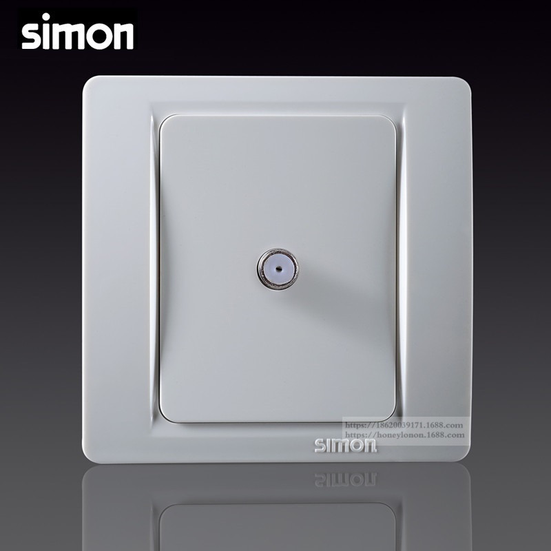 simon/西蒙 53系列 宽频电视插座C55116