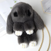 Fashionable plush rabbit, shoulder bag, one-shoulder bag, backpack, 2023