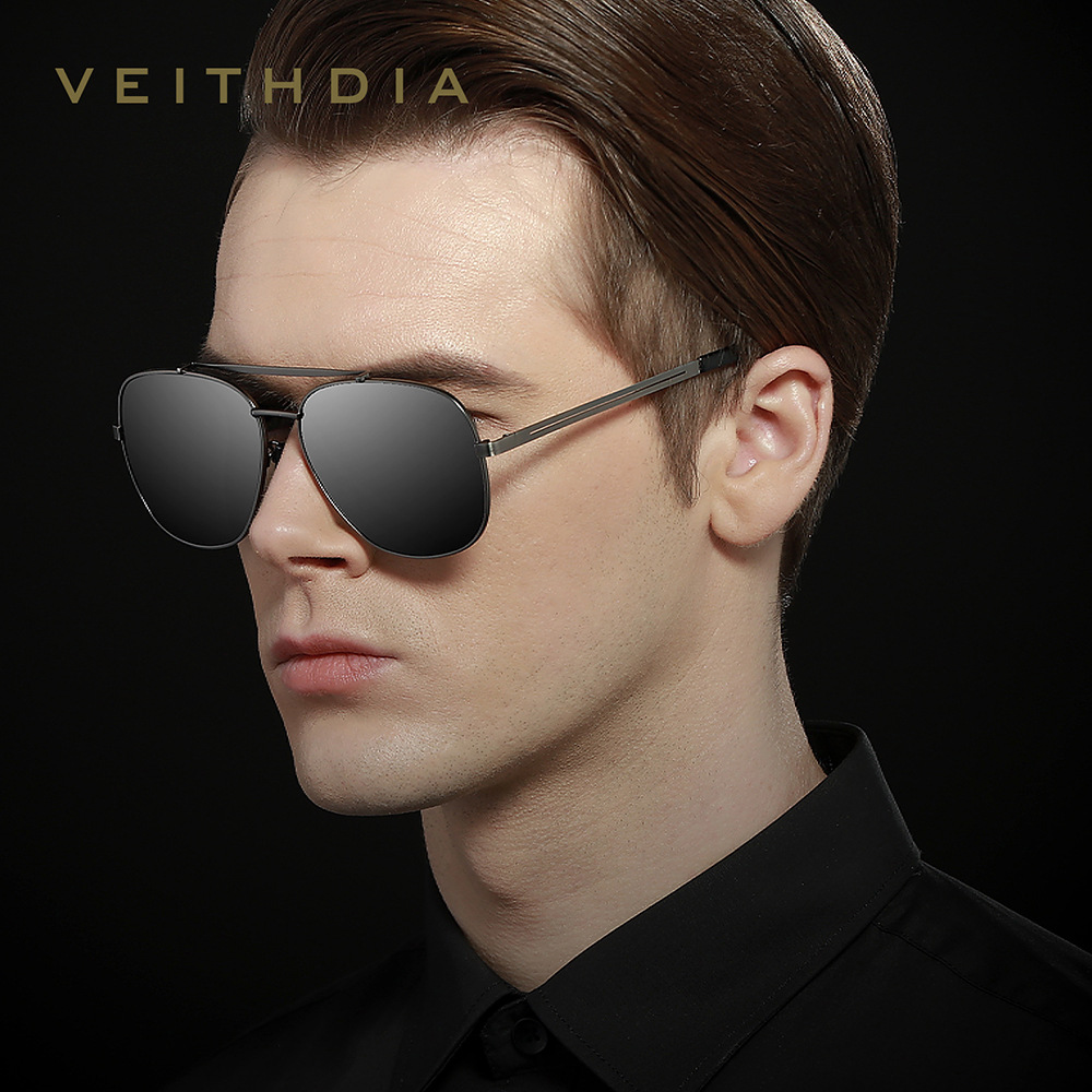 Gafas de sol polarizadas de marco cuadrado sin marca LOGO Gafas de sol de sapo de protección UV de moda 2493