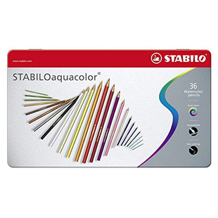 ���l��STABILO˼�P��Aqua Coloˮ�ʘ�1636ɫ�F��ˮ�ܲ�ɫ�U�P