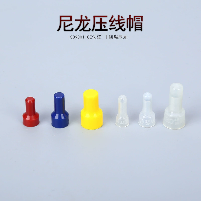КСИ CE1X/1.25 Нейлоновый прижимной колпачок Терминал с закрытым клеммой соска в форме клеммы холодного прессования 1000