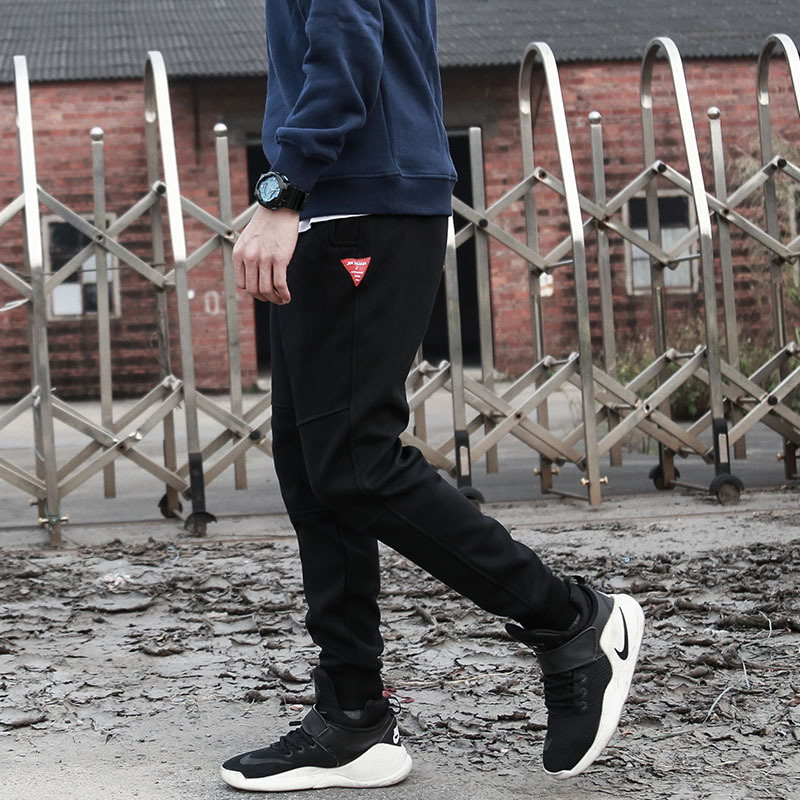 2025 Winter Trendy Brand New Fleece-Lined Slim-Fit Casual Pants, Simple and Versatile, Thickened Jogger Casual Long Pants