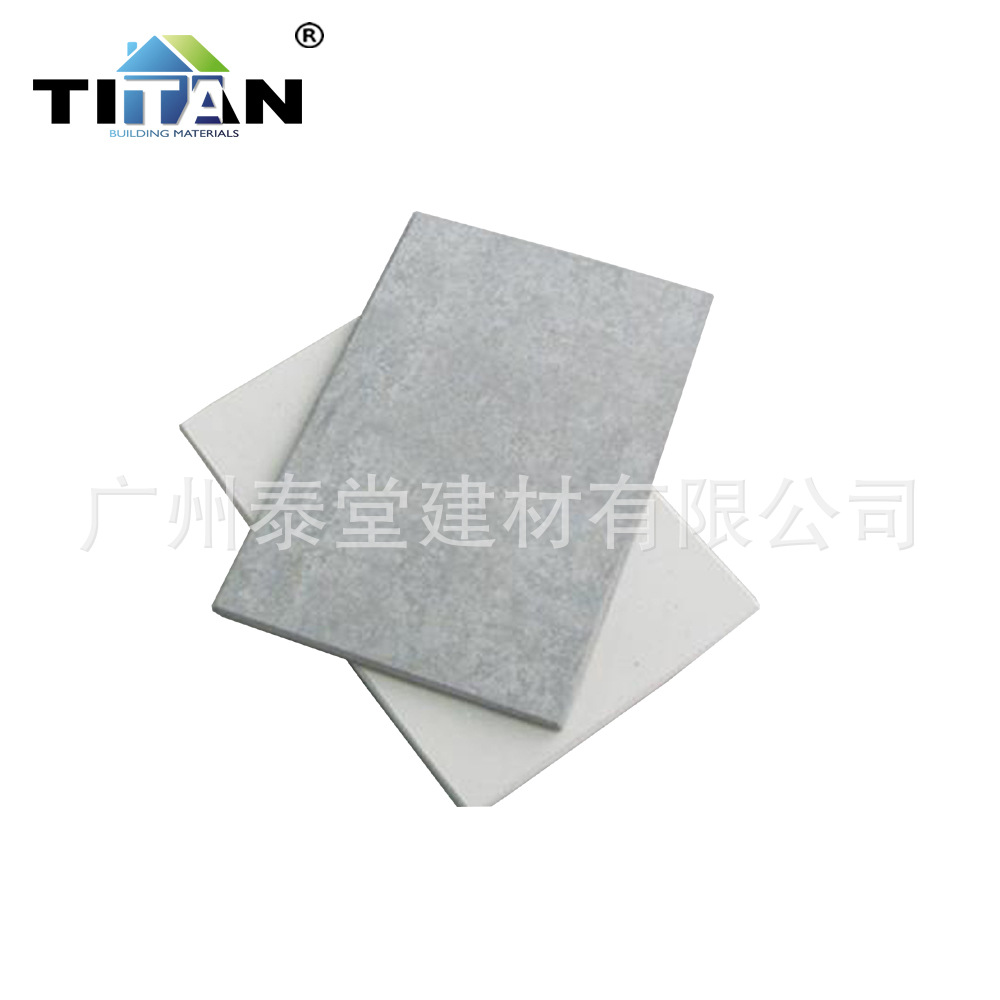 Placa de cemento sin asbesto 8mm Fiber Cement Board Guangzhou fábrica directa