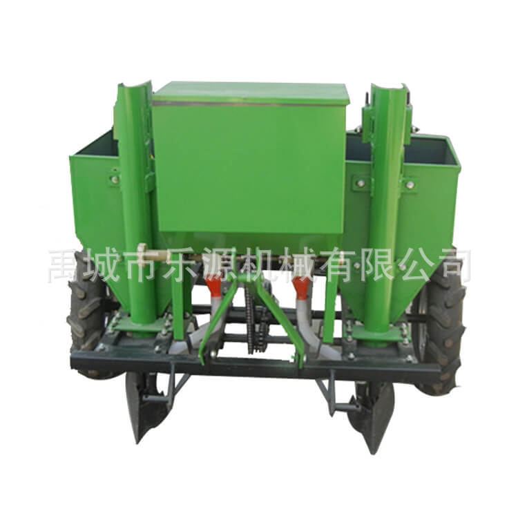 湖北双垄双行农用土豆播种机 单垄双行小型地蛋马铃薯种植机