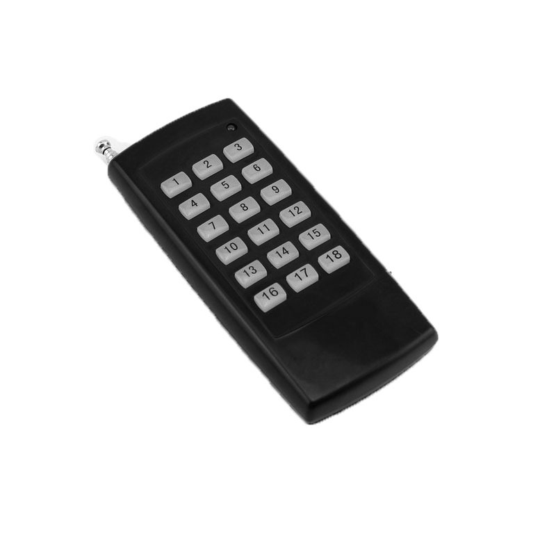 批发18键大功率遥控器灯具多键手柄433M无线遥控器厂家