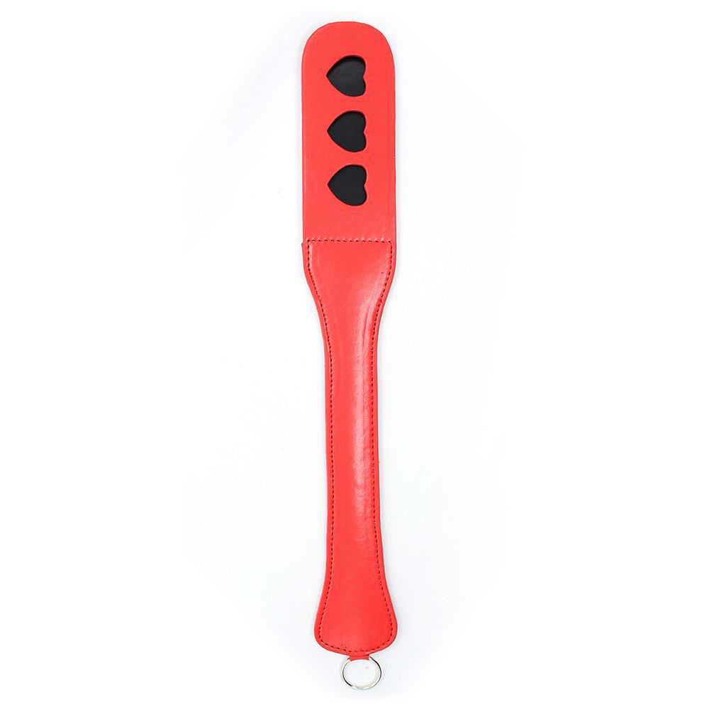 Suministro directo de fábrica sexy raqueta de cuero SM raqueta de mano raqueta de amor melocotón raqueta de corazón látigo juguetes de entrenamiento productos sexuales alternativos