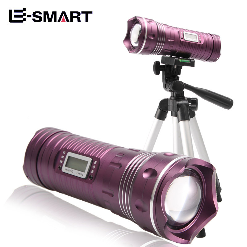 Herramientas de iluminación exterior transfronteriza luz azul Luz de pesca 5W fuente de luz doble zoom telescópico Luz de mantenimiento pantalla eléctrica Luz de pesca nocturna