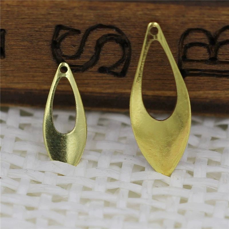 7*19 мм 5*13 мм Чистая медь семена дыни кисточка висит DIY античный головной убор аксессуары для волос материал