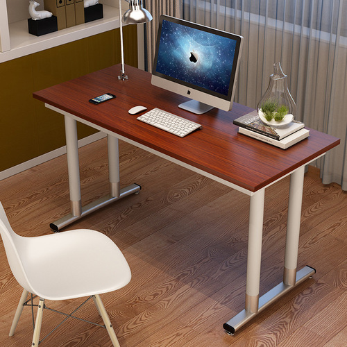 Simple Computer Desk Home Study Desk Writing Desk Direct Manufacturer Supply Modern Minimalist Employee Single Person Office Desk